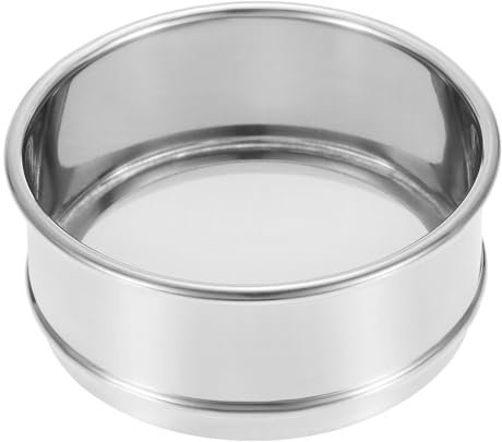 PATIKIL 200 Mesh Lab Sieve, 4 Diameter Test Sieve 304 Stainless Steel Wire Cloth (0.07mm) for Industrial Laboratory