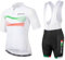 Abbigliamento ciclismo Set completo Tuta Bici Maglia + Salopette Pantaloncini - M05 L