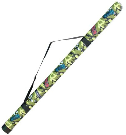 Sac de pêche avec bandoulière, Sac de Canne à pêche, Sac de pêche Pliable, Sac Canne a Peche Multifonction Transport Portable(Jaune)