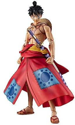 Megahouse One Piece Luffy Taro Figure Variable Action Heroes 17 cm, Mehrfarbig, Standard Size