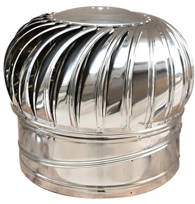 Rotating Chimney Cap – Stainless Steel Vent Cap with Pivot Joint for Enhanced Draft and Ventilation Easy to Install and Maintain Ideal for Homeowners and Contractors
