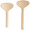 Chef Aid Set 2 Spoons, 30cm and 25cm Spoon, Wood, Ideal for Cooking and Baking, 10E21039