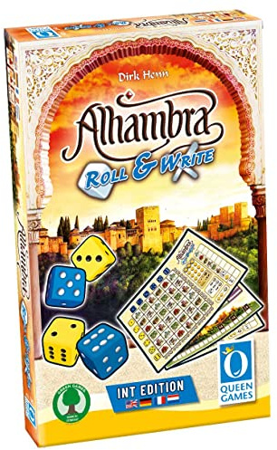 Queen Games - 10538 Alhambra Roll & Write ( DE, EN, FR, NL)