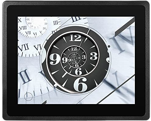 LEANGLE 17 4:3 Touch Screen Industrial Embedded Monitor,Capacitive Touch Screen,HDMI,USB,VGA,no Host, External Host