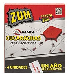 TRAMPA GEL CUCARACHAS ZUM