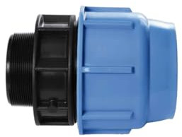 HydroSure WRAS Approved Male Adaptor Compression Fitting 25mm x 1 - Pack of 3