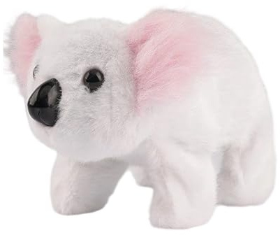 Electric Plush Koala - Realistic Soothing Toy, Plush Koala with Soft Design, Interactive Stuffed Animal, Fun Companion for Children, Walking Hopping Animal for Living Room Bedroom Travel Apartment