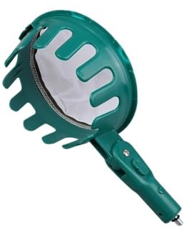 Recolector de Frutas Ajustable 5 velocidades con Cesta, recolector jardín, Herramienta recolección huerto(Dark Green)