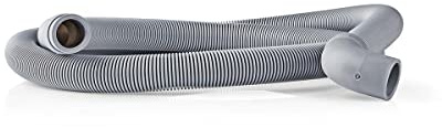 Avloppsslang | 22 mm vinklad – 19 mm rak | 0,5 bar | 60° C | 1,50 m