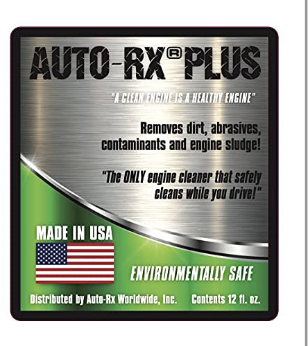 Auto-RX Plus es un limpiador de metales totalmente natural para transmisiones, motores, diferenciales y dirección asistida. Diseñado para limpiar a fondo los componentes internos. (AutoRx Amazon)