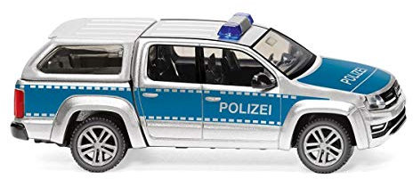 Wiking 031147 H0 Polizei VW Amarok GP Comfortline Spur HO 1:87 - Miniaturmodell - Kein Spielzeug!!