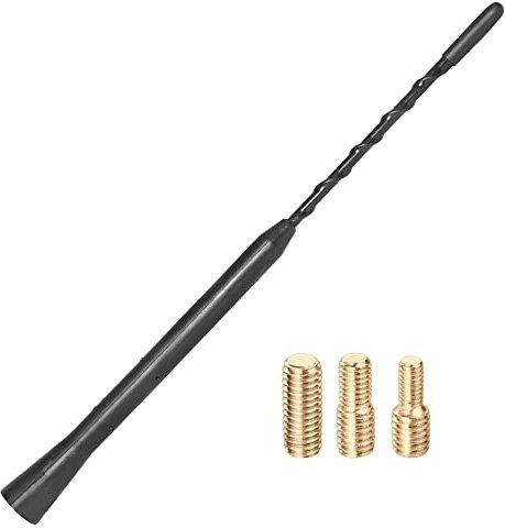 RED WOLF Autoantenne Dachantenne für VW Polo Opel Corsa Astra BMW Mini Cooper Peugeot Citroen FIAT Ford FM AM Autoradio Antenne 9 Zoll