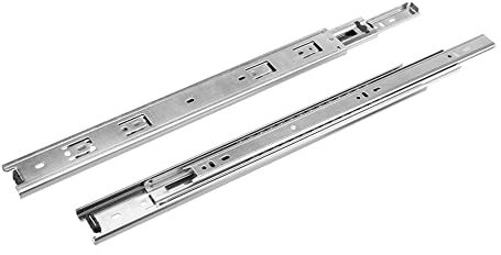 cyclingcolors 2x guías cajones 400mm correderas con rodamiento de bolas muebles