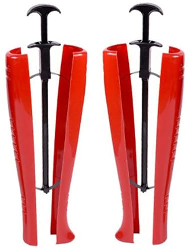 1Pair Boot Tree, 18 x 7 x 5 Boot Calf Stretcher with Adjusting Handle, Shoe Tree with Spring Steel Sheet, Shaft Boots Shapers, Boot Stretchers for Cowboy Boots & Knee High Tall Boots