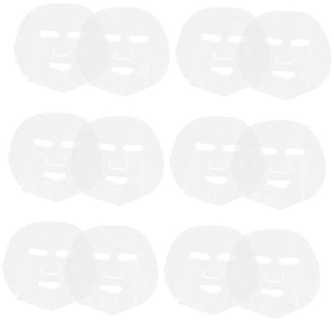 UKCOCO 100pièces Masques Visage Pour Femmes Ajustement Doux Pour Types De Peau Usage Professionnel Et Personnel Pour Soins Spa Et Beauté
