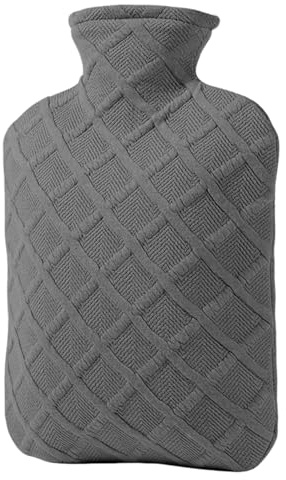 zjhukfmc Bolsa de agua caliente de 1,2 l, bolsa de agua caliente Han, retención de calor de 4 a 6 horas con funda para mano, hombro, cuello, piernas, invierno, viajes, camping, escuela, niños