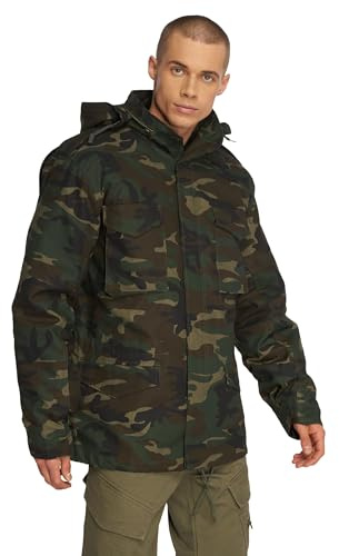Brandit M65 Classic Jacket, Color: woodland, Size: 7XL