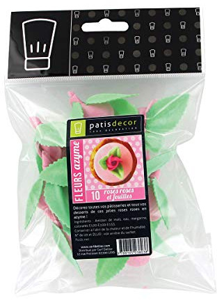 PATISDECOR Roses Roses/Feuilles Azyme 10 21 g