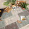 FRAAI | Home & Living Teppich Vintage - Spring Patchwork Grün Grau - Polypropylen - Kurzflor - Vintage, Patchwork - Boho, Orientalisch - Wohnzimmer, Esszimmer, Schlafzimmer - Carpet