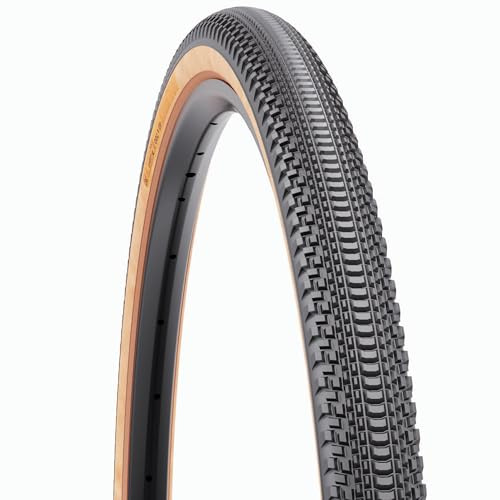 WTB Vulpine Gravel Bike Tire (700 x 40) Tubeless Folding - Light & Fast Rolling for Races (Iconic Tan Sidewall)