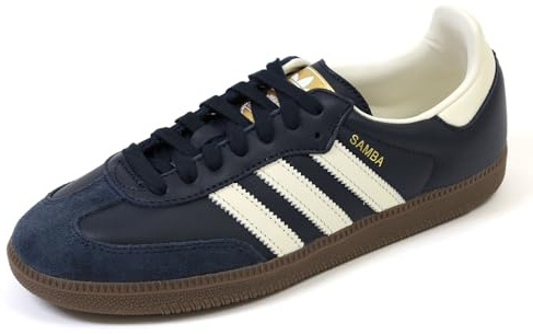 adidas Originals Samba Herren-Fußballschuh, Mitternachtsmarineblau, 41 EU
