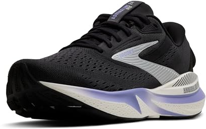 Brooks Adrenaline GTS 24 Scarpe da Corsa Scarpa Stabile Donna Nero - Ebony/Blue Heron/Silver 39
