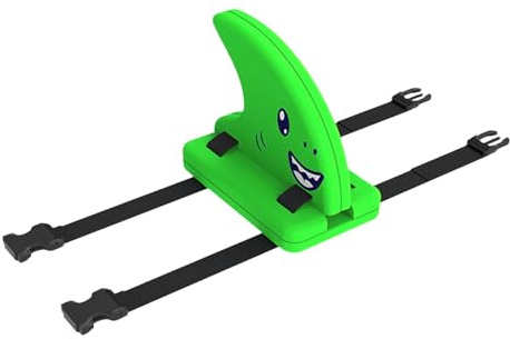 Shark Fin Swim Float - Kid's Shark Fin Back Float Board | Shark Fin Swimming Aid | Back Float Swimming Aids | Swimming Aids | Safety Swim Trainer | Pool Exercise Equipment