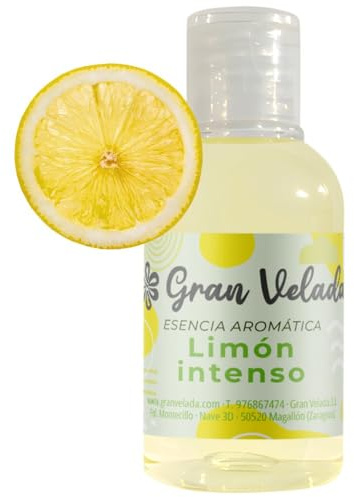 Esencia Intenso de Limón | Aroma Cítrico para Cosmética Artesanal | Uso Profesional | Notas de Limón y Toques Florales | 0,04 a 2% dosis recomendada