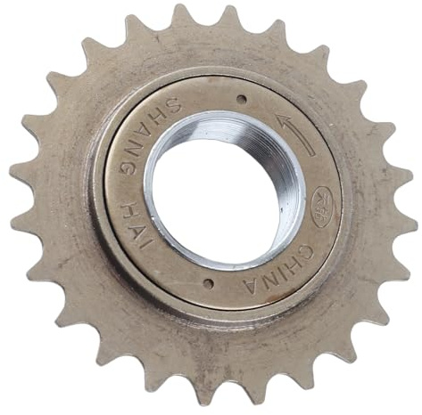 DriKou Single Speed Bike Freewheel 24 Teeth Bicycle Freewheel,Cycling Replacement Accessory for Many Bikes