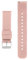 Cobee Uhrenarmbänder aus Silikon, Wasserdichte Weiche Gummi-Ersatzriemen mit Schnellverschluss mit versilberter Edelstahlschnalle (22mm-Rosa)