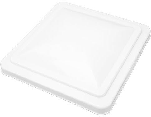 Cubierta de Ventilación del Techo de RV, 14.76 en Cubierta de Ventilación Reemplazo de Tapa de Ventilación para RV, Remolque, Caravana, Autocaravana, Ahorro de Energía (Blanco)