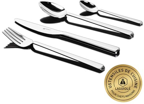 Laguiole - 24-Piece Cutlery Set 18/8 Arum