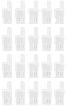 Gavigain Set of 20 Queen Bee Cages, Escape Proof Design, Lightweight Plastic, for Beekeepers and Hive Management
