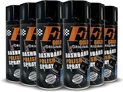 CVS2020.COM Dashboard Shine Silicone Spray: Cleans, Shines & Protects Car Interior Trim | Restores Luster | Car Interior Cleaner - Removes Dirt, Dust & Residue (Ocean, Pack of 6)