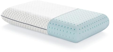 Lucid Gel Memory Foam Kissen US Queen – atmungsaktiv – kühlende Wirkung – Bezug waschbar – Öko-Tex Kopfkissen