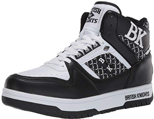 British Knights Men's Kings Sl Sneakers, Black/White, 9 UK