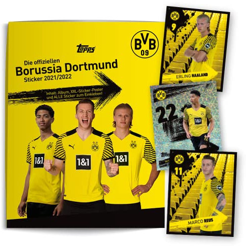 Topps Die Offiziellen Dortmund Sticker