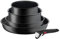 Tefal Ingenio Ultimate 5-teiliges Topf und Pfannenset abnehmbarer Griff, stapelbar, platzparend, Pfannenset Induktion mit Titanium 3X Antihaftversiegelung, einfach Handhabung und Reinigung, L76495