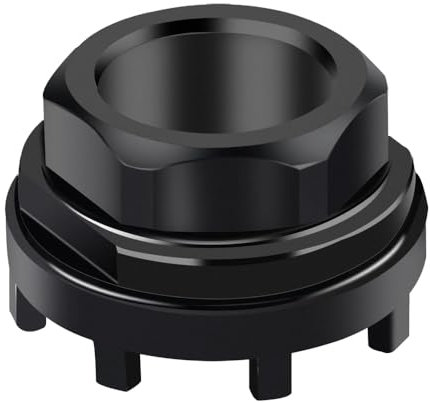 AEUZWR Fahrrad Lockring Tool, Fahrrad Tretlager Werkzeug 42mm, mit 8 Zähnen Verschlussring, Innenlager Werkzeug für Fahrräder, Kompatibel mit 8-Stufen-Innenlagerschalen