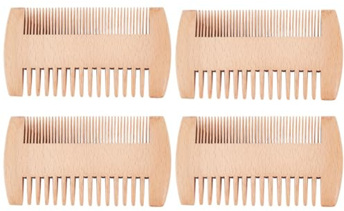 FREEBLOSS 4Pcs Macrame Fringe Comb Set – Tassel Brush, Cord Comb for Weaving & Opening Knots, Craft Tool for Adults Macrame Supplies
