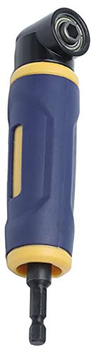 Engranaje Angular, Taladro con Portabrocas, Vástago Hexagonal de 1/4 Pulgadas conErgonómico, Adaptador de Taladro en ángulo Recto de 90 Grados para Taladro Eléctrico y