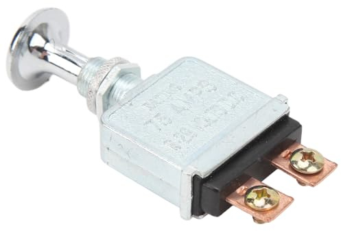 RASTKY Interruptor de Empuje de 75 A de Alta Resistencia, Interruptor de Palanca de Encendido y Apagado Universal para Automoción, Industrial, Residencial, Metal Duradero y Material ABS