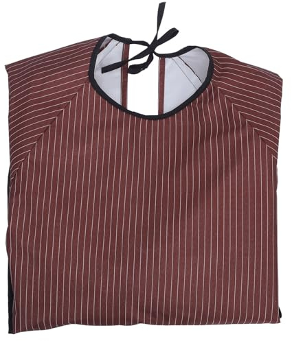 MAGICLULU Delantal de Trabajo para Restaurante Resistente al Desgaste con Tirantes Ajustables de Poliéster y Fácil de Limpiar para Lavado de Platos en Interiores