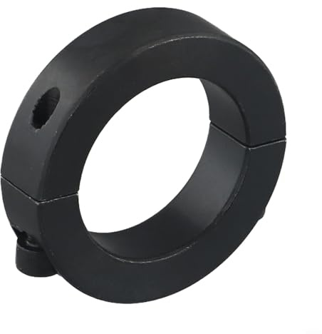 Separerbar låsring 10-40 mm, optisk spännring axelklämma lager begränsande ring svart, innerdiameter (40 mm)
