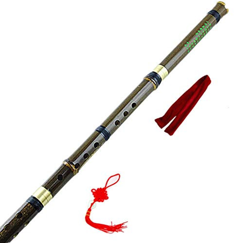 Bambusflöten Bambusflöte Chinesischer Bambus Flauta Xiao Vertikale Wind Musikinstrumente Huilu Flöte 8 Löcher G/f. Schlüsselbambusflöte C-Flöte Musikinstrument (Größe : G Key)