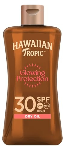 Hawaiian Tropic - Sololja SPF 30 - Torr olja i sprayformat - Coconut doft - 100 ml