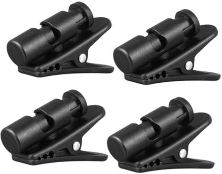 Mikinona Juego De 4 Clips para Cables De Auriculares Accesorios De Sujeción para Cables De Auriculares Abrazadera De Fijación para Auriculares.
