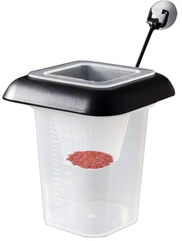per alimenti d'acquario | Dispenser di esche galleggianti con, dispenser di cibo per pesci | per esche vive alimentazione giornaliera e deposito bacino d'acqua dolce e