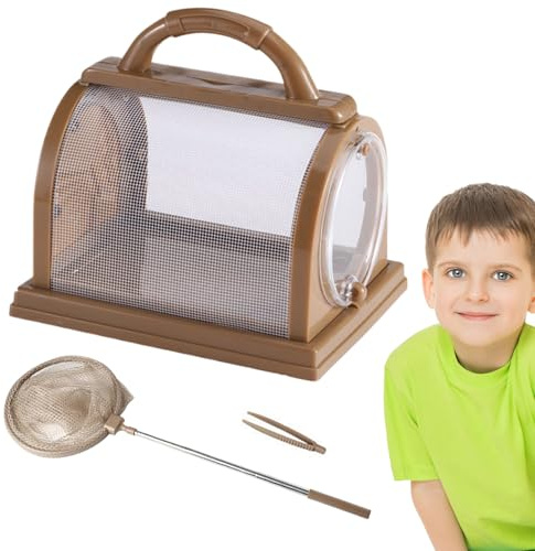 Ramasseur d'insectes - Équipement d'aventure pliable - Appareil de pêche à la mouche - Aide à la détection de randonnée - Kit d'exploration de camping - Équipement de pêche multifonctionnel - Pliable