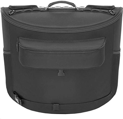 Saddlemen BR4100 Tactical Back Seat Street Motorcycle Tail Bags - Black/One Size